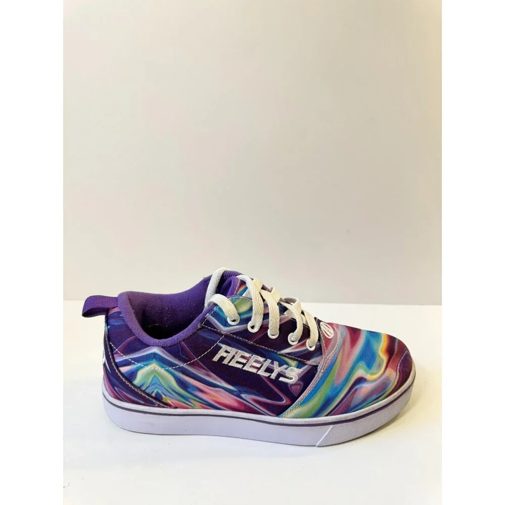HEELYS Girl's Pro 20 Prints (Little Kid/Big Kid/Adult) Purple/Multi 6 Big Kid